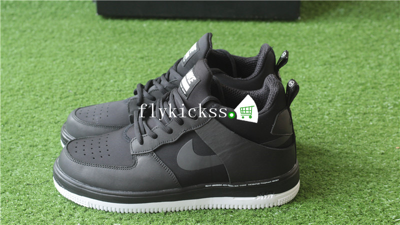 af1 white and black junior